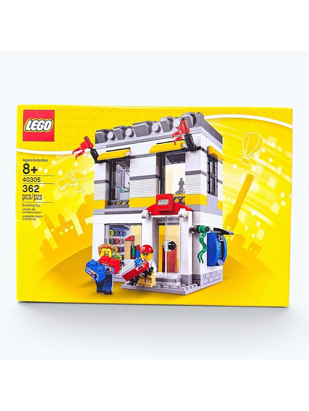 LEGOS 40305 Microscale LEGO Brand Store Lego City NEW FACTORY SEALED 362 Pieces